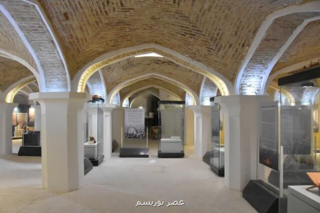 بازگشایی موزه میراث دینی سرخه در شبستان مسجد تاریخی چهل ستون