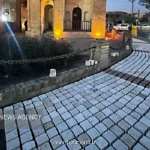 طرح سنگ فرش و آرام سازی میدان ارگ سمنان اجرا شد احیای هویت شهری