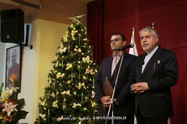 صالحی امیری در کلیسای سنت ژوزف از پیام صالح آمیز حضرت مسیح (ع) گفت