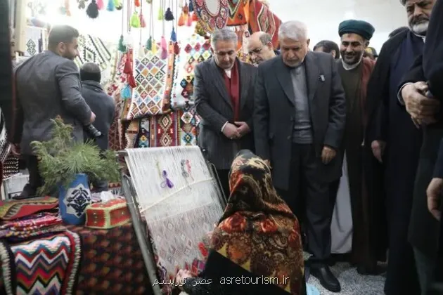 وزیر میراث فرهنگی:  زنان شهر ملی گلیم عنبران، هنری جهانی خلق می کنند