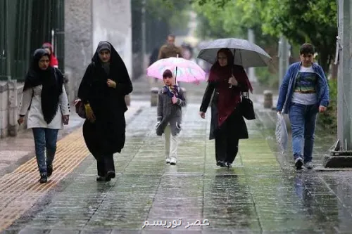 موج بارشهای پاییزی در آستانه ورود به کشور